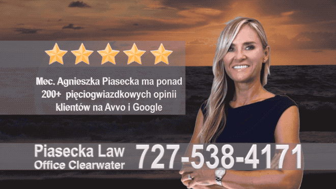 Agnieszka Piasecka, Polish Attorney Serving Orlando, Florida Polski Adwokat blisko Orlando, Floryda
